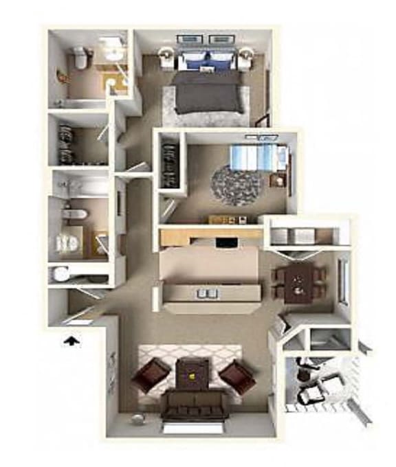 Floor Plans of COPPER MOUNTAIN in RICHLAND, WA